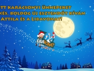 Áldott karácsonyi ünnepeket és békés, boldog új esztendőt kívánunk!