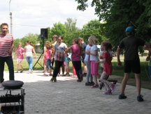 A "Győri Balett" táncosai.