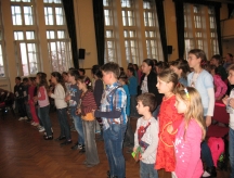 Cserkészcsapat! Sorakozóóó...
